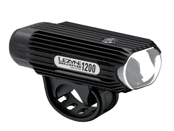 Lezyne Deca StVZO 1200 Lumen LED Headlight - Black